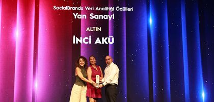 İnci Akü'ye Brandverse Awards’ta 7. kez 'Altın Ödül'