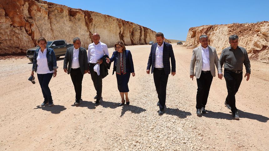 Gaziantep'te OSB çalışanlarına konut yapımı için çalışmalar başladı