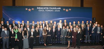 2025 ihracatının yıldızları ödüllerine kavuştu