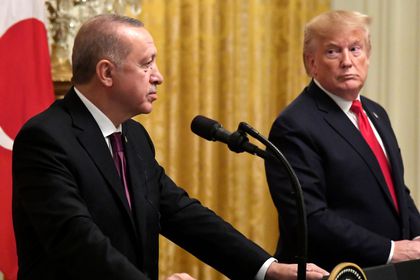 Erdoğan, Trump ile görüştü