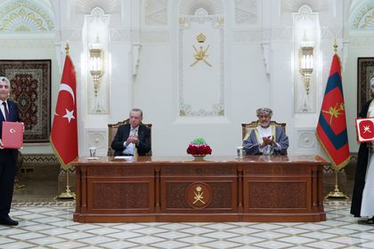 Türkiye ile Umman arasında pek çok başlıkta anlaşmalar imzalandı