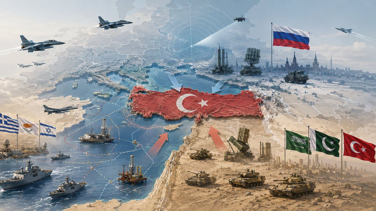 Güneyde İsrail, kuzeyde Rusya; Türkiye iki ateş arasında..