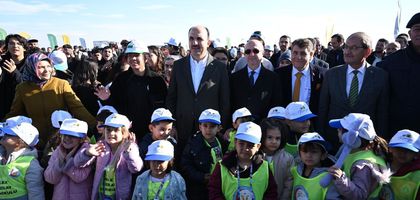 Konya’da 15 bin fidan toprakla buluştu