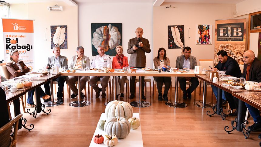 Tarladan tabağa Kızılinler balkabağı