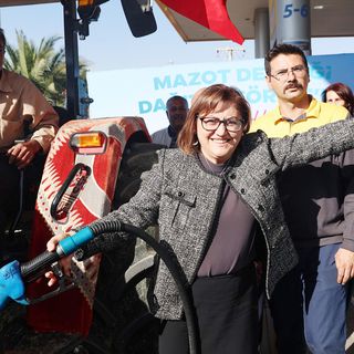 Gaziantep’te 46 bin 423 üreticiye, 5,1 milyon litre mazot desteği