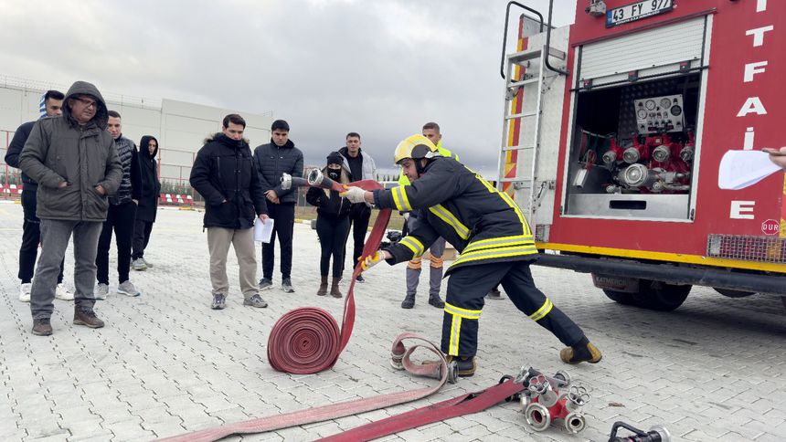 Kütahya OSB’de itfaiye birimi için personel alım mülakatları tamamlandı
