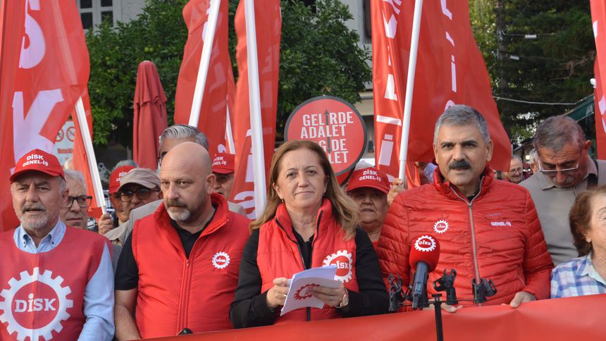 DİSK Başkanı Çerkezoğlu: Emeklilerin sorunları pansuman tedbirlerle çözülemez