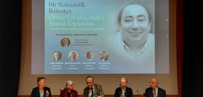 İktisatçı Ömer Faruk Çolak anısına konferans düzenlendi