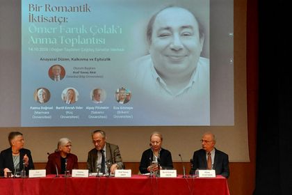 İktisatçı Ömer Faruk Çolak anısına konferans düzenlendi