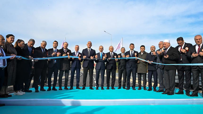 Alanya Doğu Çevre Yolu ve Demirtaş Kavşağı hizmete açıldı