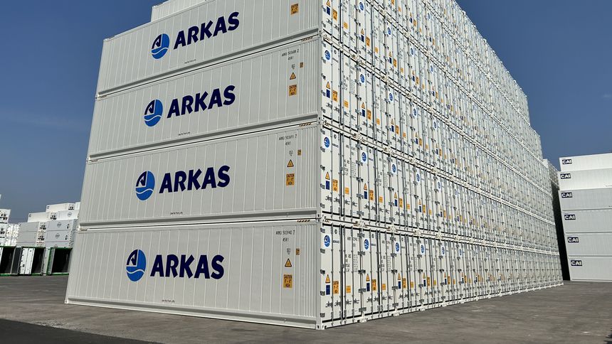 Arkas'ın filosuna 500 yeni konteyner