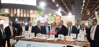 Gaziantep'in 109 coğrafi işaretli ürünü YÖREX'te sergileniyor