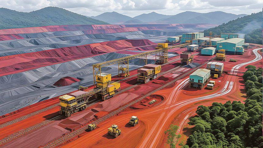 Demir cevherinde manzara dev madenle değişecek