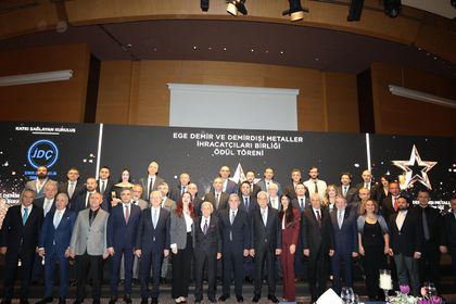 Demir ve demir dışı metaller sektöründe ihracat şampiyonları ödüllendirildi