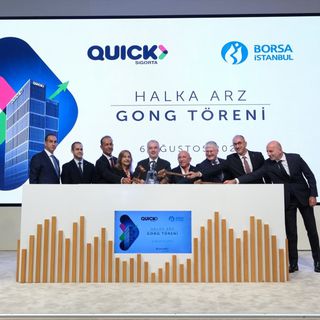 Quick Sigorta Borsa İstanbul'da işlem görmeye başladı