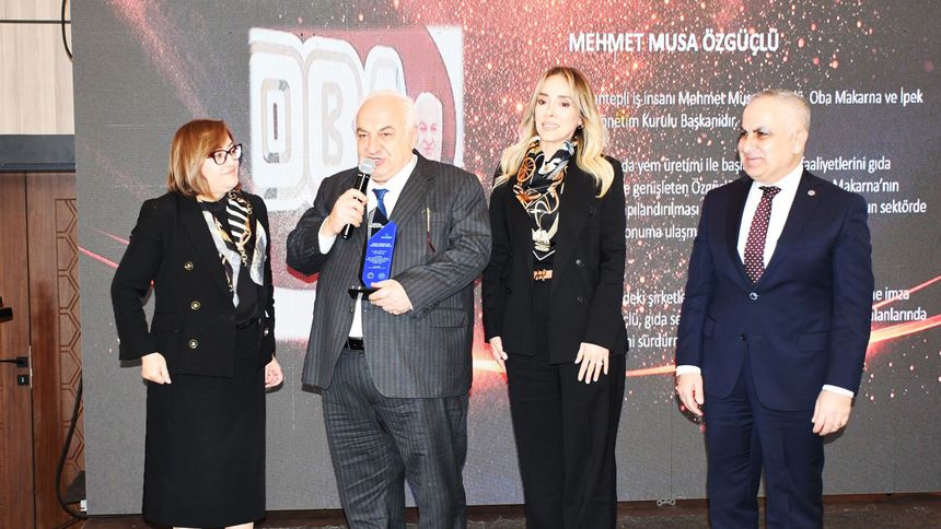 Oba Makarna sağlık yatırımlarıyla ödüllendirildi