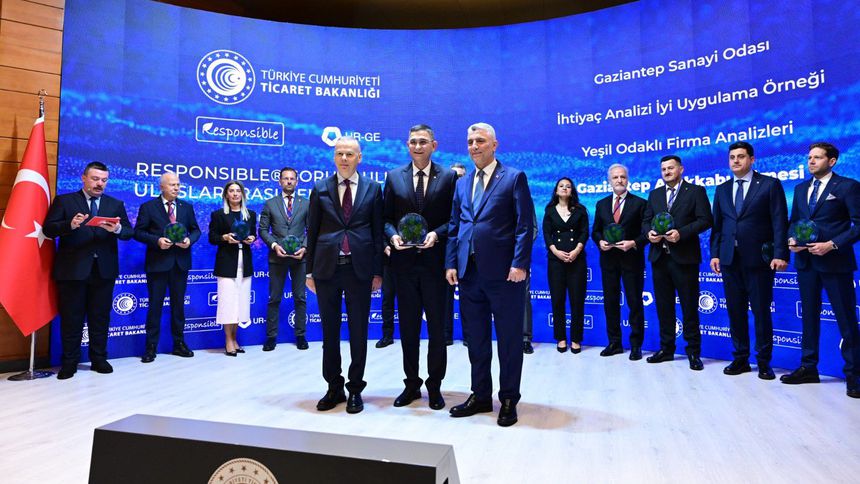 Ticaret Bakanlığı’ndan GSO’ya UR-GE ödülü