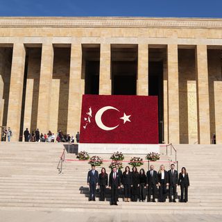 Antalyalı genç iş insanları Anıtkabir’i ziyaret etti