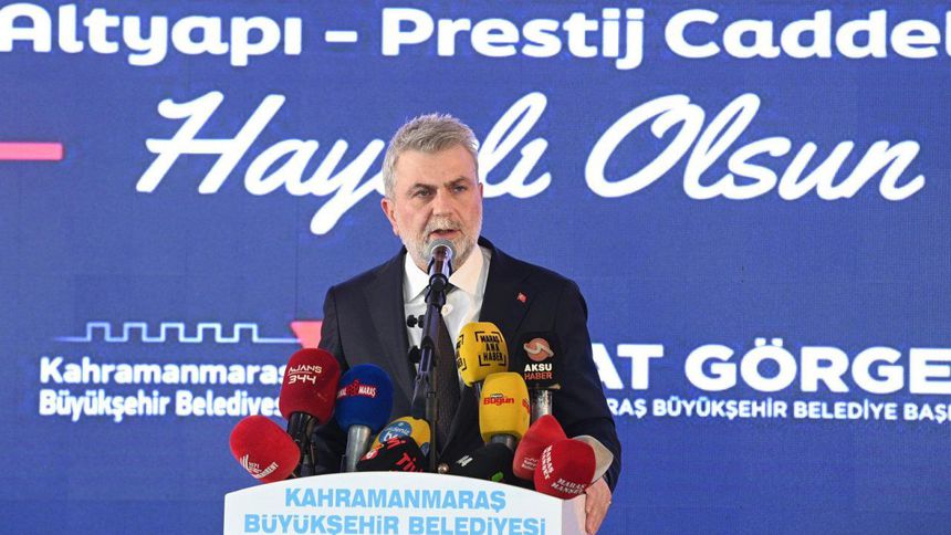 Görgel: Türkoğlu tarihinin en büyük altyapı seferberliğine imza attık