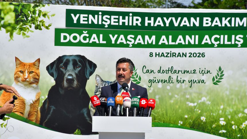 Yenişehir Hayvan Bakımevi ve Doğal Yaşam Alanı açıldı