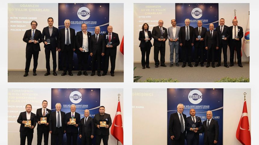 EBSO’dan başarılı üyelerine 48 ödül