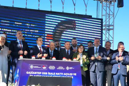 Gaziantep OSB’de tarihi projeye görkemli açılış