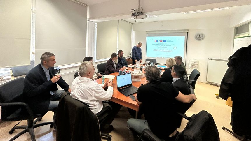 Erasmus+ İnşaat Eğitimi Projesi Eskişehir Teknik Üniversitesi'nde kapanış toplantısıyla tamamlanıyor