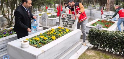 Kocaeli’de bayram öncesi şehitlik ziyaretleri başladı