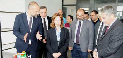 Geleceğin mühendisleri projelerini bilim fuarında sergiledi