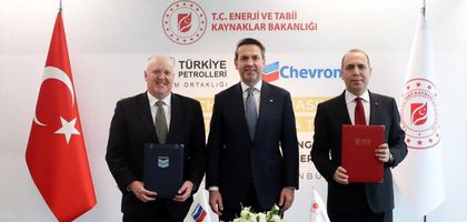 TPAO ile Chevron arasında mutabakat zaptı imzalandı