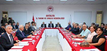 Antalya'da 'su kullanımı' toplantısı