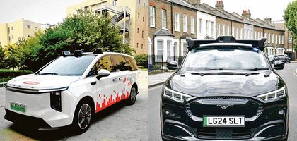 Türk şirket Londra'da robotaksi için hazırlanıyor
