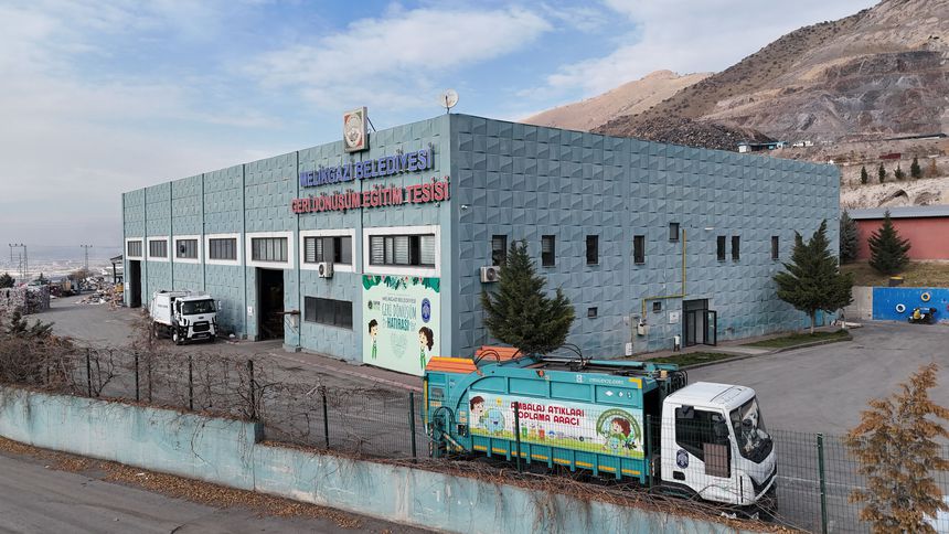Melikgazi’de yıllık 9 bin ton atık geri dönüştürülüyor