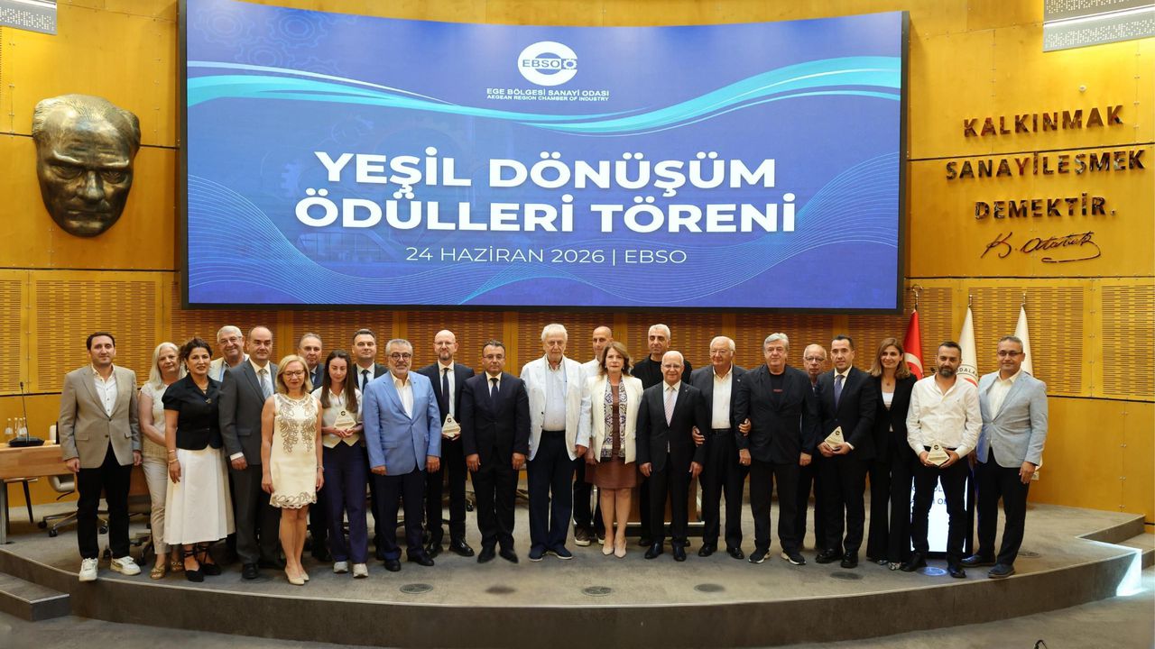EBSO’dan 6 firmaya Yeşil Dönüşüm ödülü