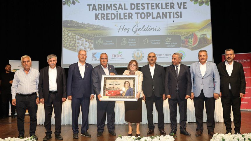 Gaziantepli çiftçilere tarımsal destek ve uygulamalar anlatıldı
