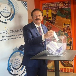 Hisarcıklıoğlu yeniden Eurochambres Başkan Vekili