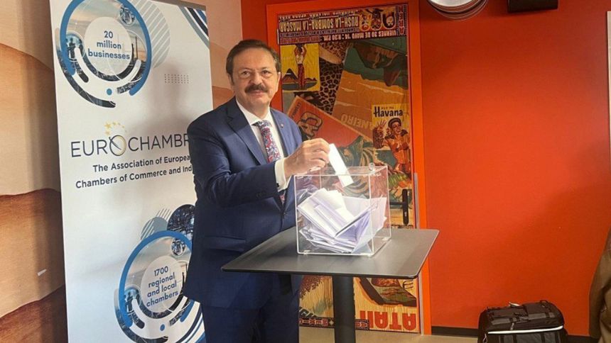 Hisarcıklıoğlu yeniden Eurochambres Başkan Vekili