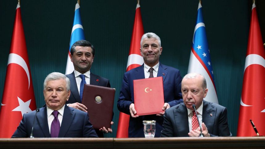 Türkiye ile Özbekistan arasında Tercihli Ticaret Anlaşması protokolü