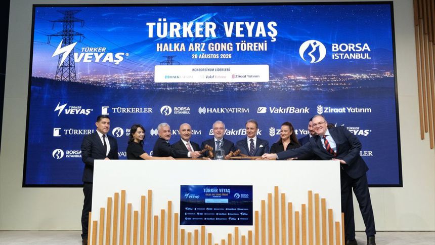 Türker Vangölü Borsa İstanbul'da işlem görmeye başladı