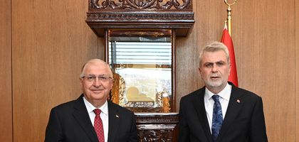 Başkan Görgel, Bakan Güler’i makamında ağırladı