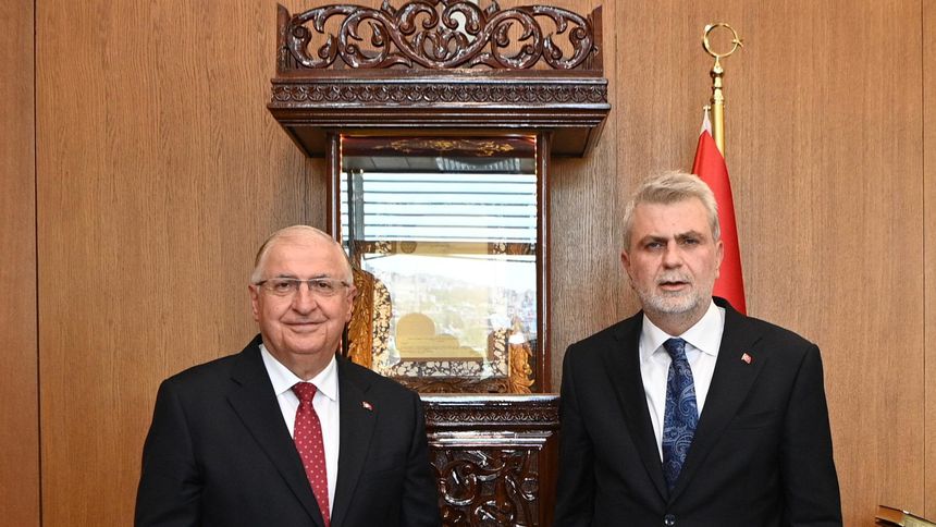 Başkan Görgel, Bakan Güler’i makamında ağırladı
