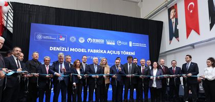 Denizli Model Fabrika hizmete başladı
