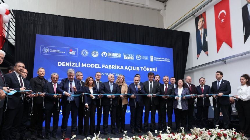 Denizli Model Fabrika hizmete başladı