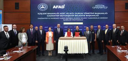 Nurdağı Deprem Müzesi ve Afet Farkındalık Merkezi için iş birliği protokolü