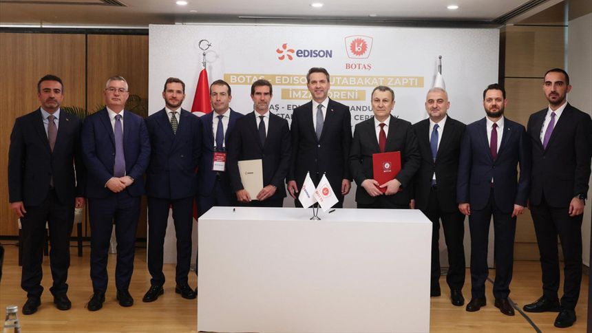 BOTAŞ ile İtalyan enerji şirketi arasında mutabakat zaptı