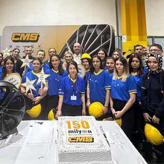 CMS, 150 milyonuncu jantını üretti