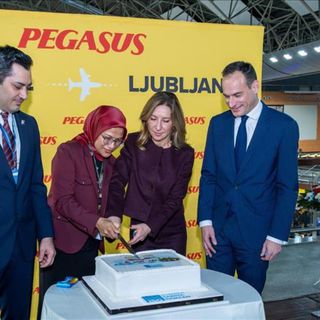 Sabiha Gökçen'den Lübliyana'ya seferler başladı