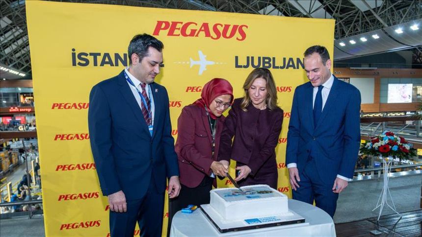 Sabiha Gökçen'den Lübliyana'ya seferler başladı