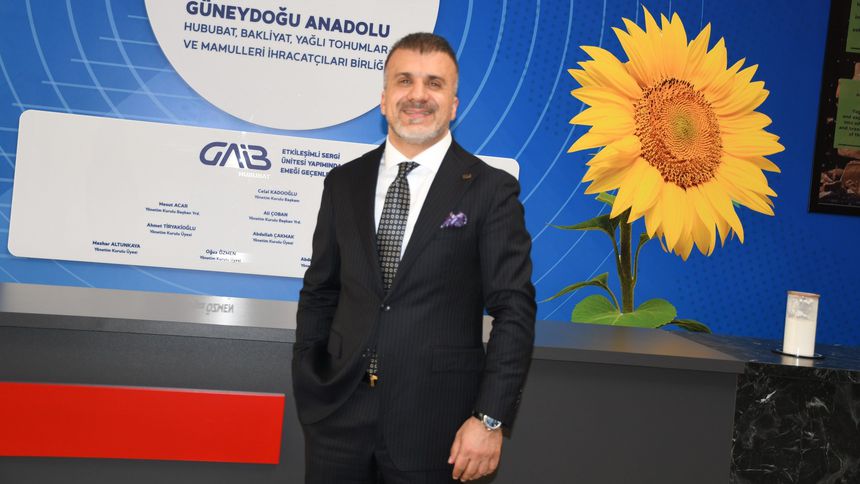 Ayçiçek yağı ihracatı ilk çeyrekte 316,8 milyon dolara ulaştı