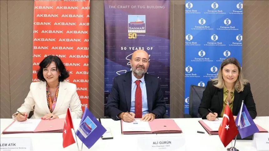 Sanmar Denizcilik'e 45 milyon euro finansman